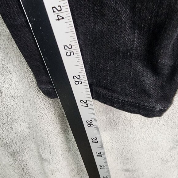 Womens Torrid Black Bombshell Skinny Denim Jeans Premium Stretch Distressed 18 - Picture 8 of 9
